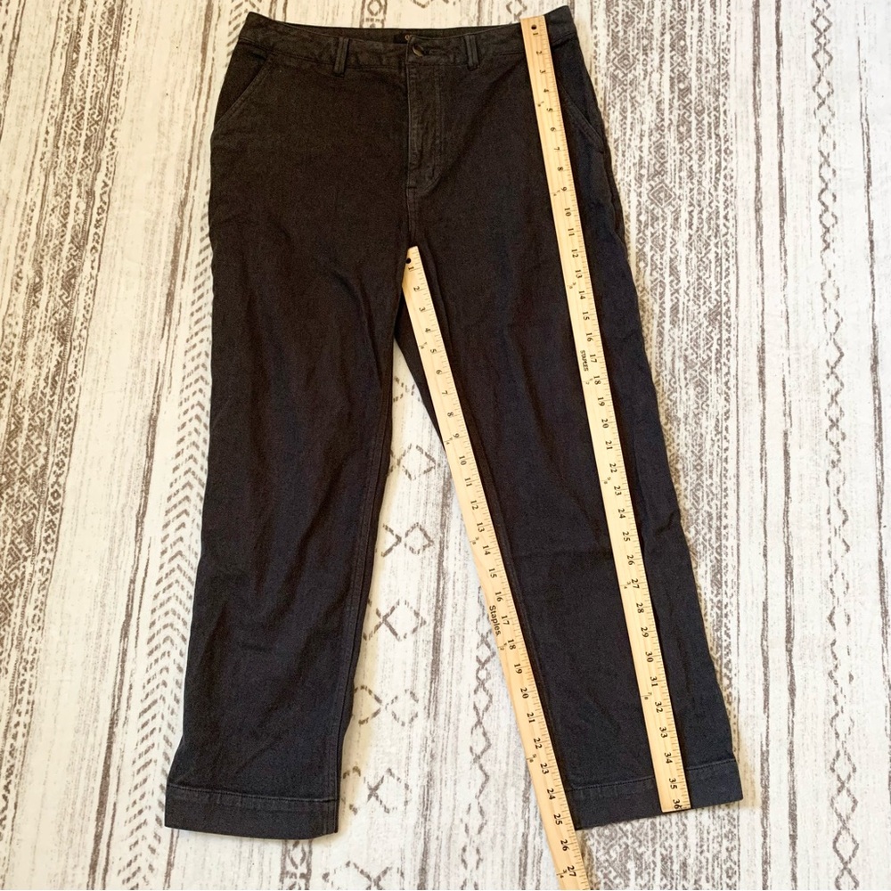 Quince Dark Wash Wide Leg Jeans US 10 - Picture 6 of 7